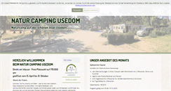 Desktop Screenshot of natur-camping-usedom.de